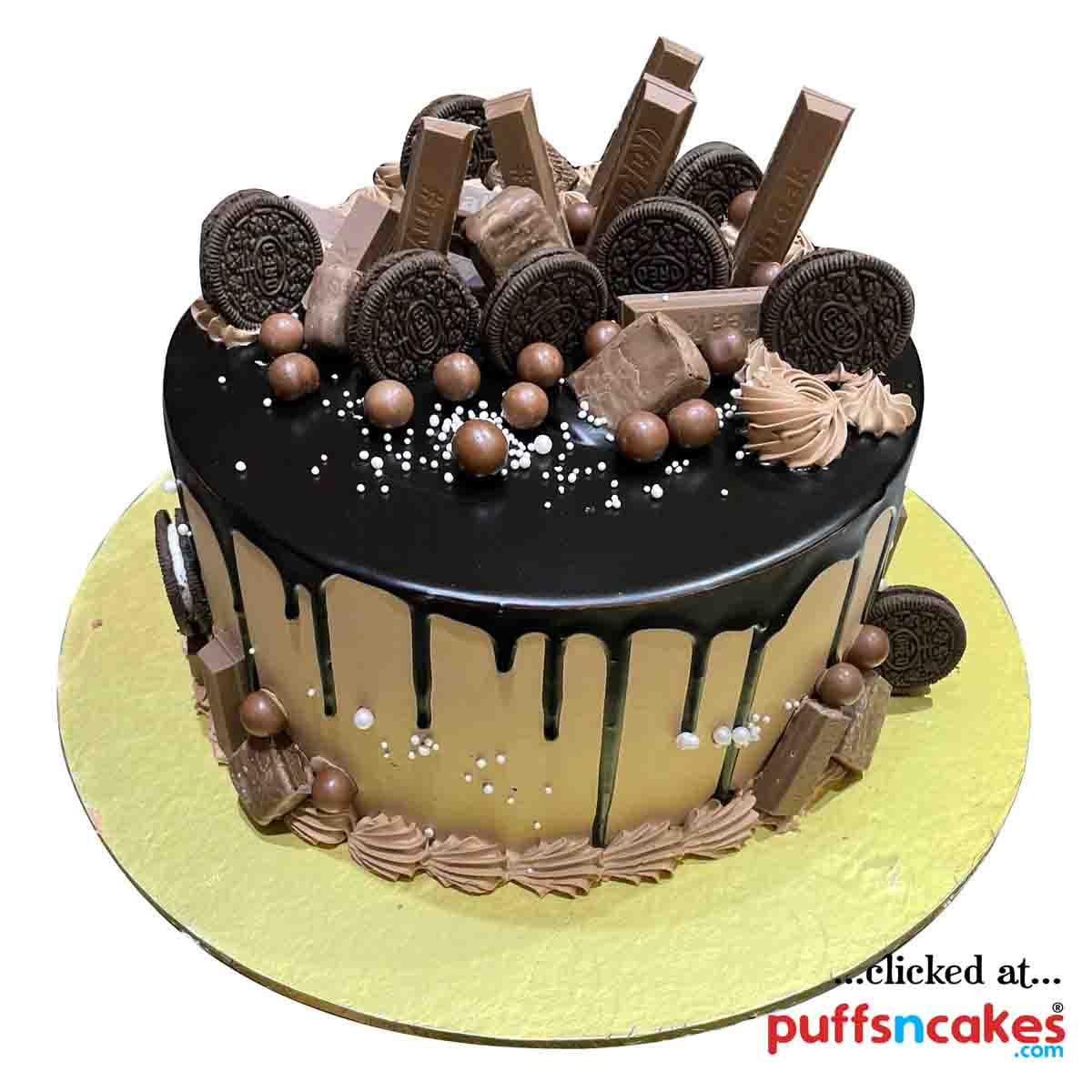 (2162) Chocolate Loaded General Cake